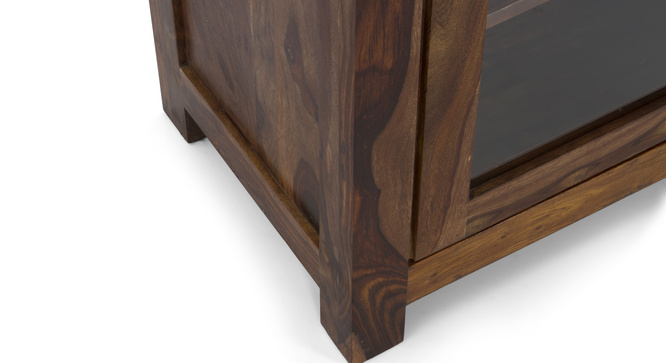 Murango Single-Door Display Cabinet(Teak)